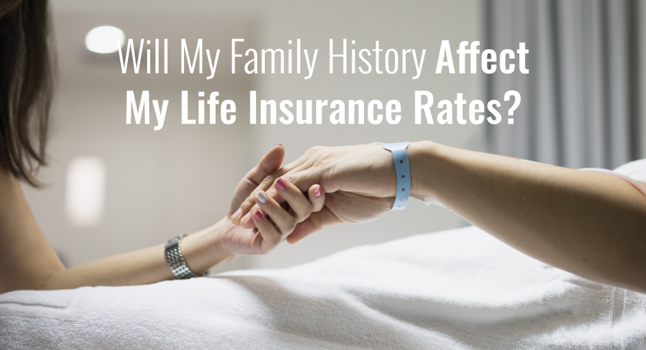 blog image: person in a hospital; blog title: will my family history affect my life insurance rates
